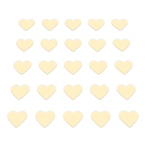 Heart - Cream Card