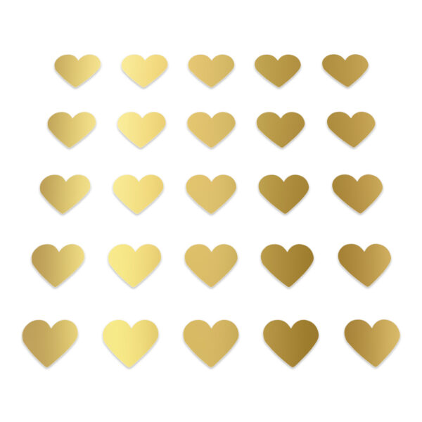 Heart - Shiny Gold