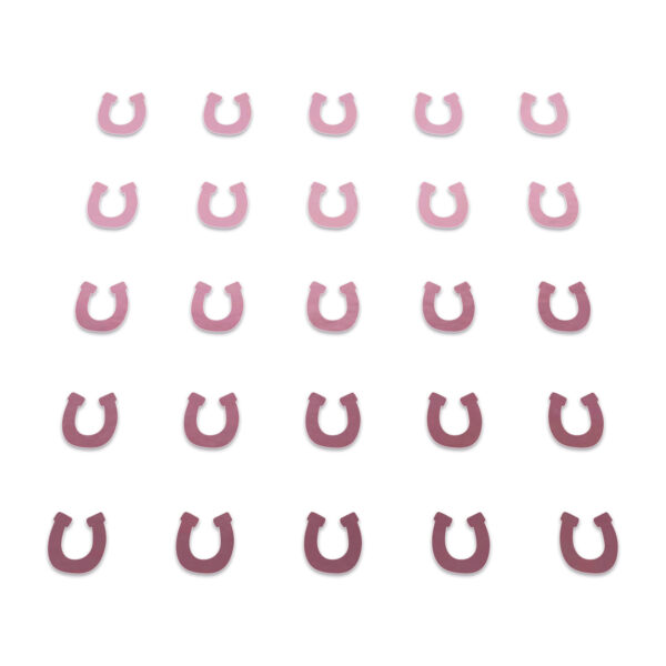 Horse Shoe - Matte Purple