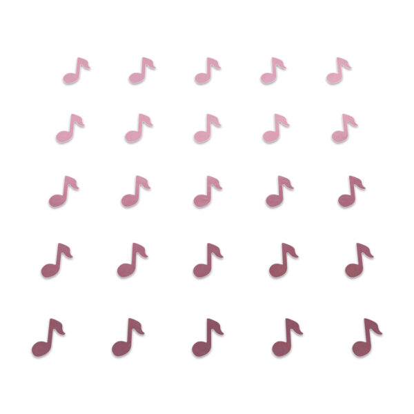 Music Note - Matte Purple