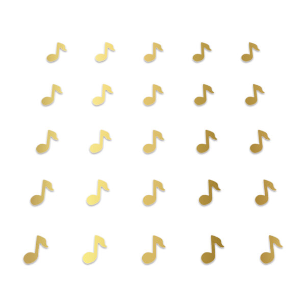 Music Note - Shiny Gold