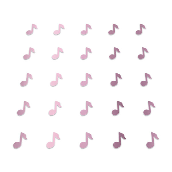 Music Note - Shiny Pale Purple