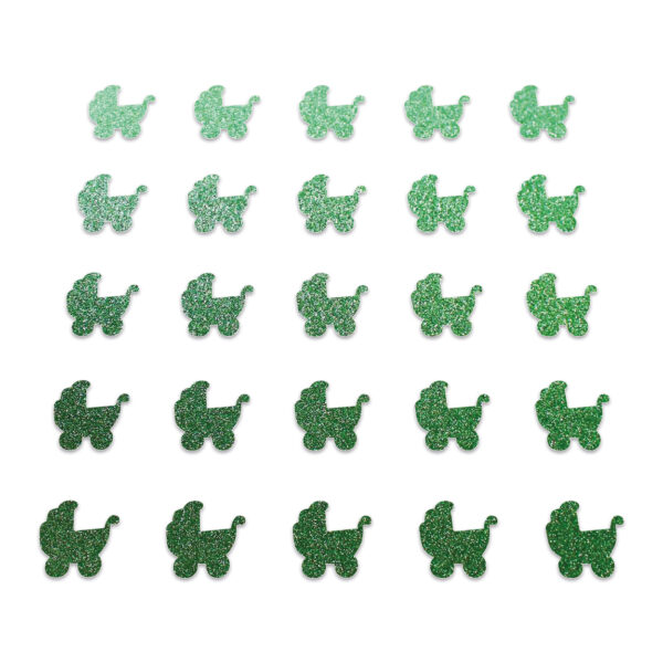 Pram - Green Glitter