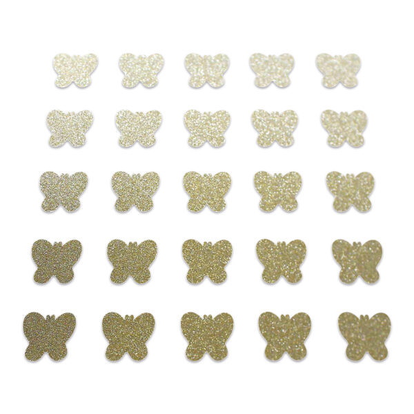Butterfly - Champagne Glitter