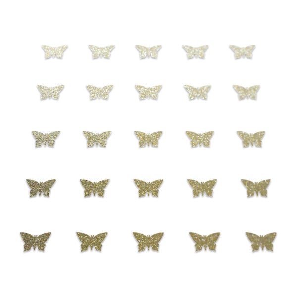 Butterfly - Champagne Glitter