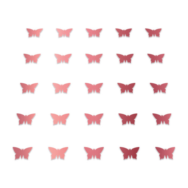Butterfly - Shiny Pink Berry