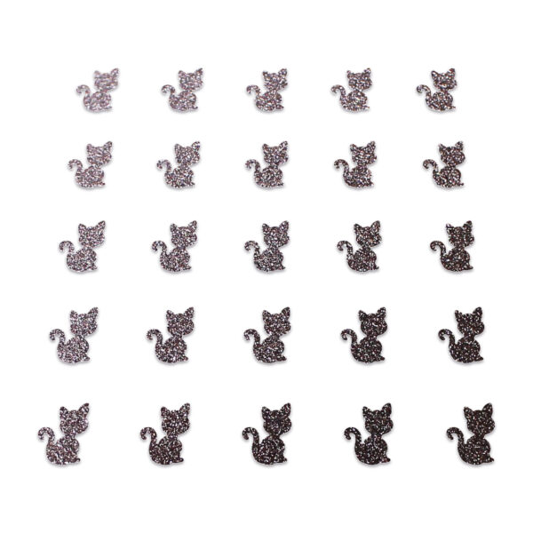 Cat - Brown Glitter