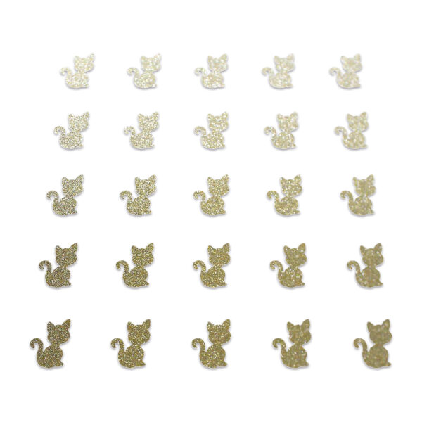 Cat - Champagne Glitter