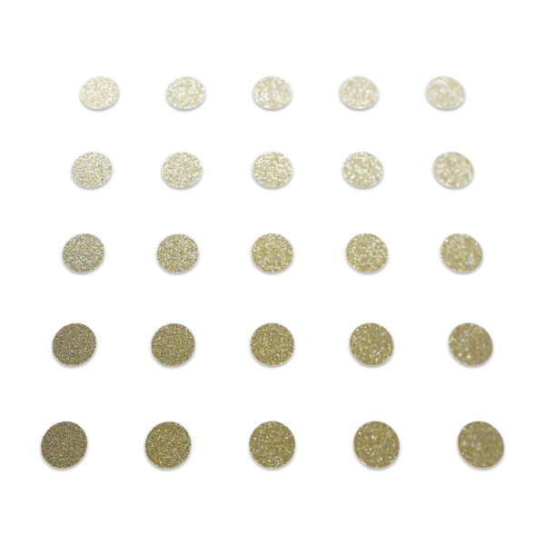 Circle - Champagne Glitter