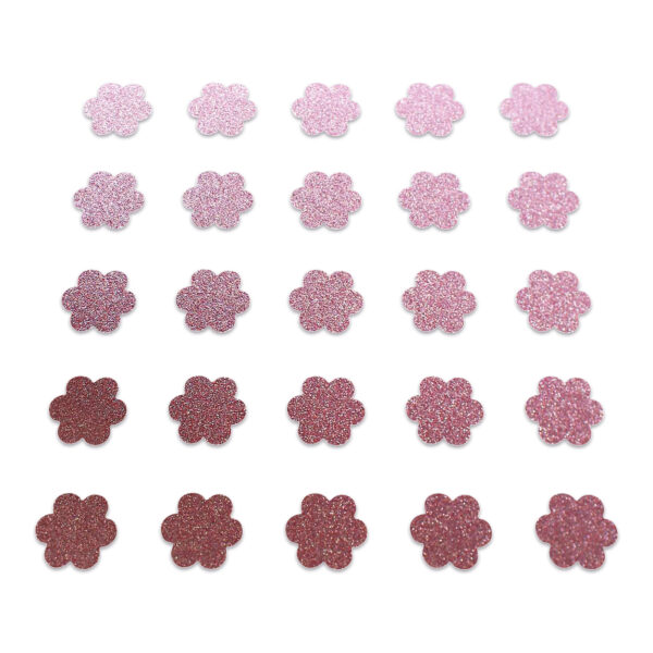 Flower - Baby Pink Glitter