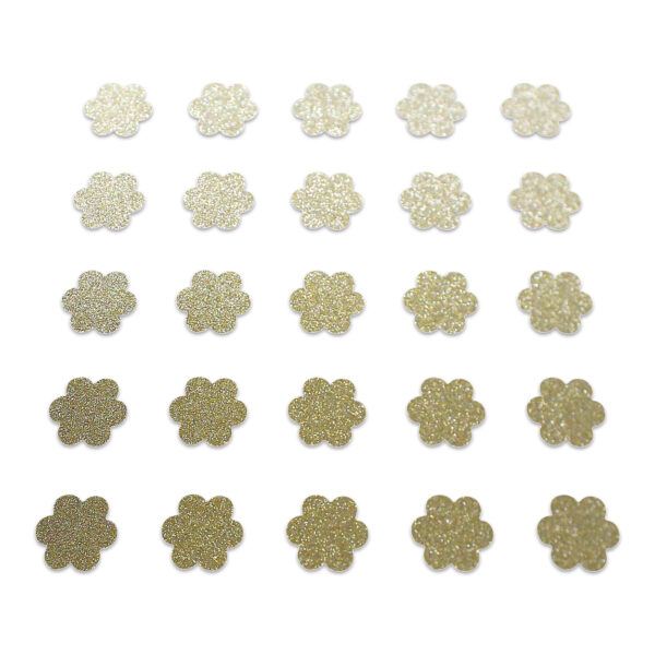 Flower - Champagne Glitter