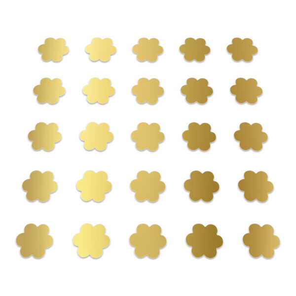 Flower - Shiny Gold