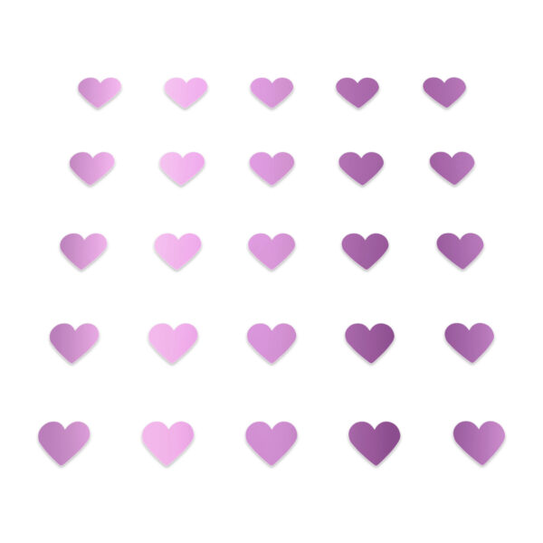 Heart - Shiny Purple