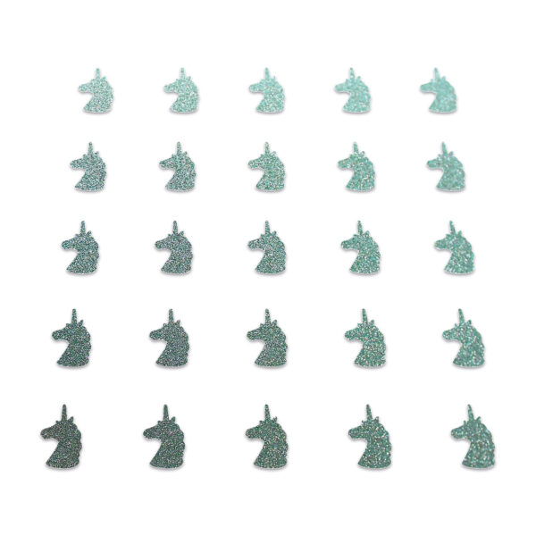 Unicorn - Duck Egg Glitter