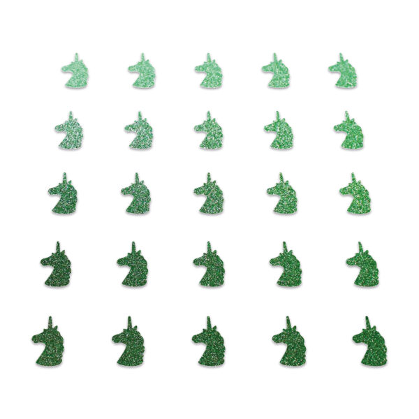 Unicorn - Green Glitter