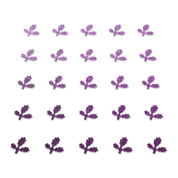 Holly - Purple Glitter