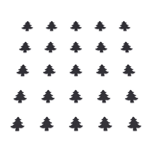 Christmas Tree - Black Card