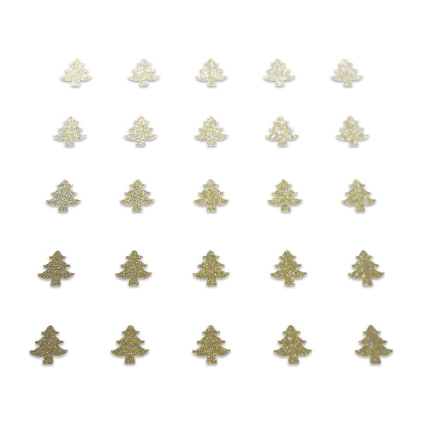 Christmas Tree - Champagne Glitter