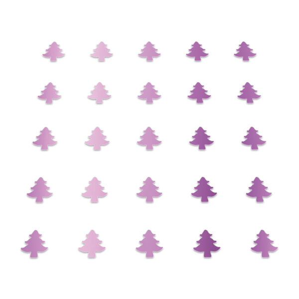 Christmas Tree - Shiny Purple