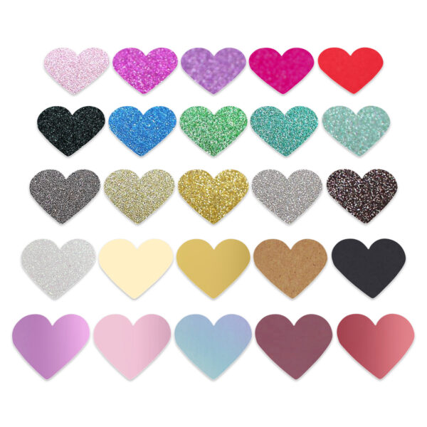 Heart - Shiny Pink Berry