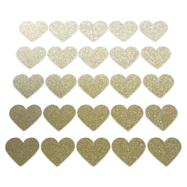 Heart - Champagne Glitter