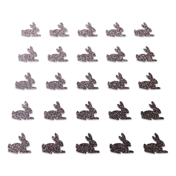 Rabbit - Brown Glitter