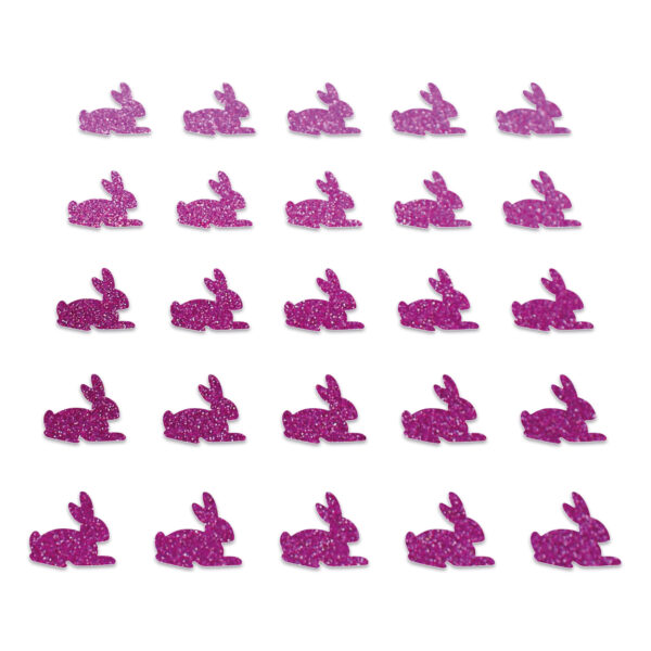 Rabbit - Bright Pink Glitter