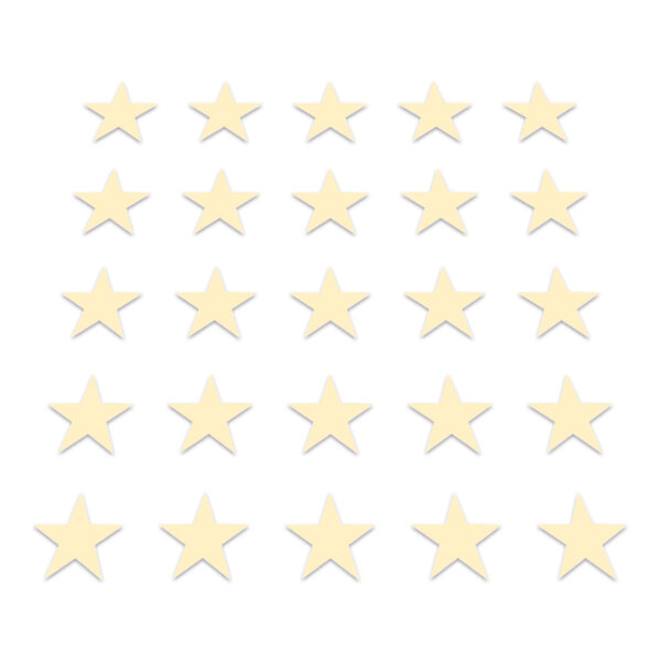 Star - Cream Card