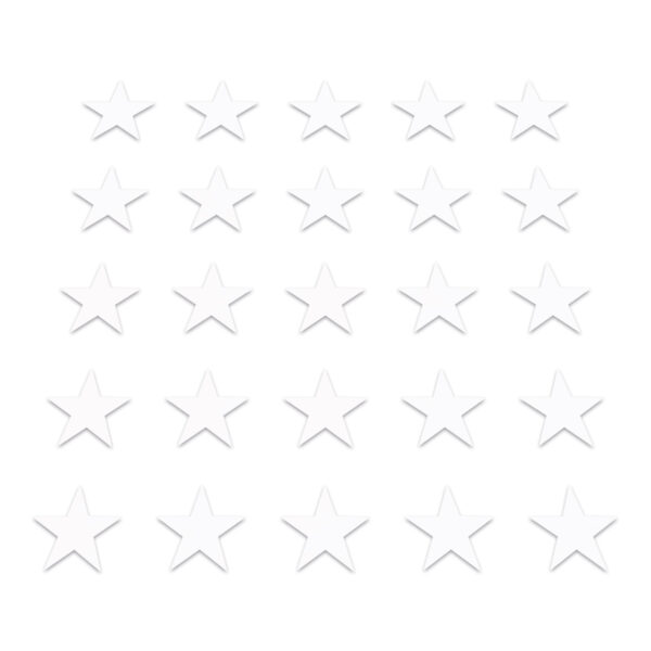 Star - White Card